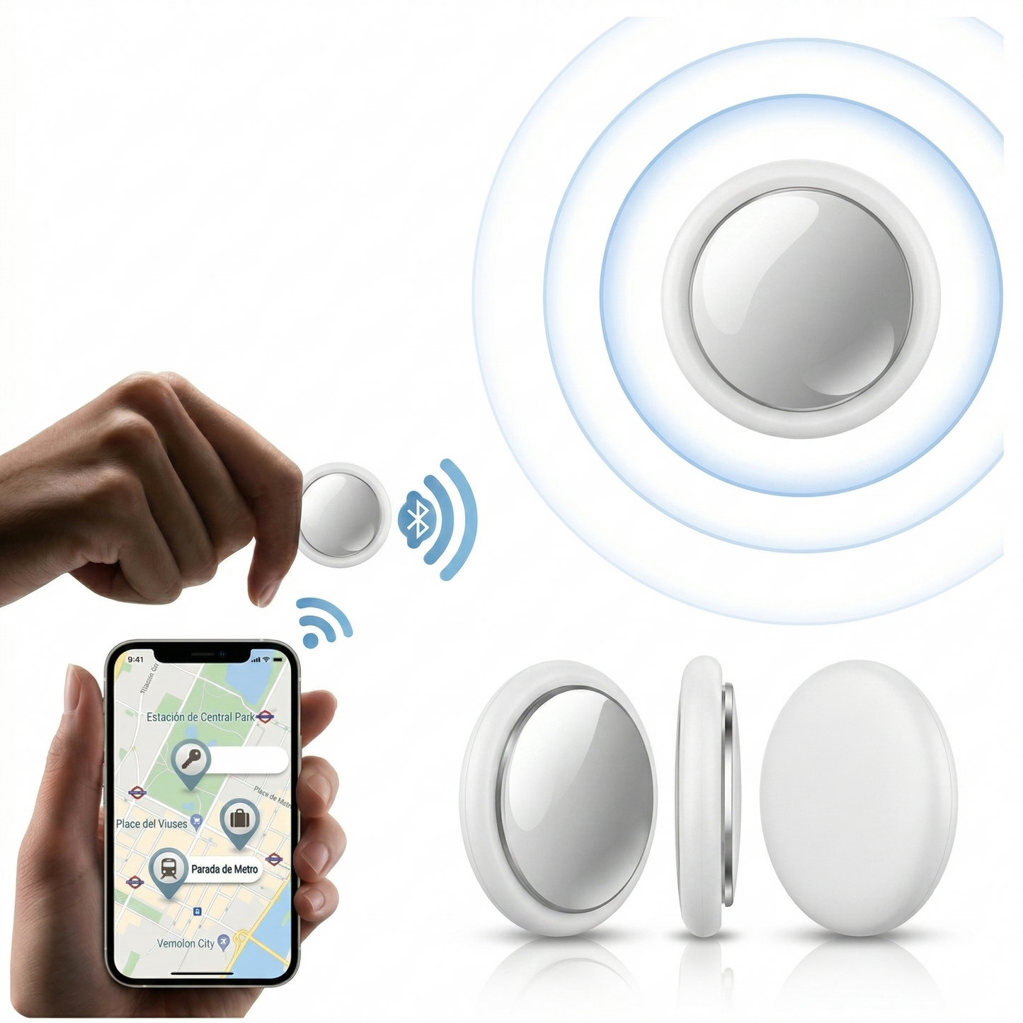 Niivek Smart Tracker - Localizador Inteligente