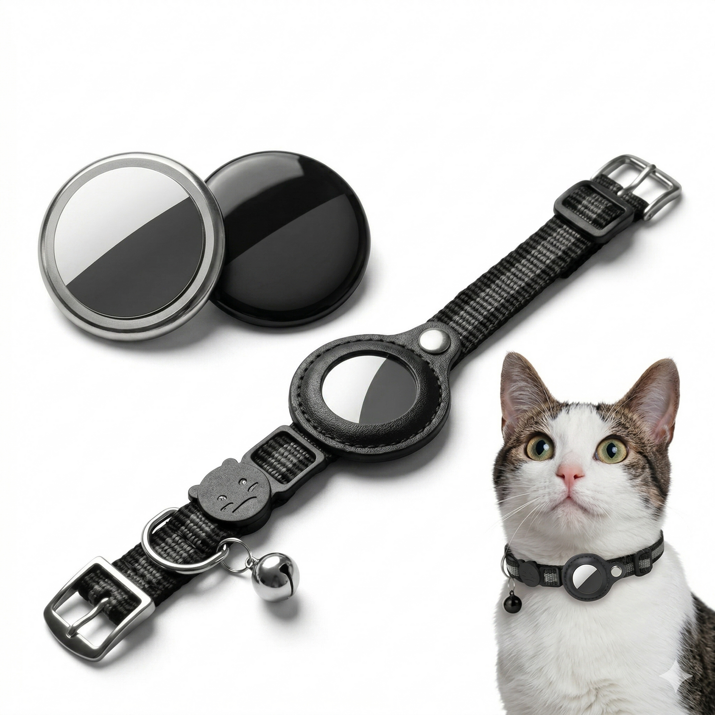 Niivek Smart Tracker + Collar para Mascotas